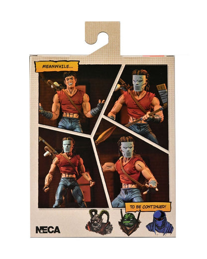 Teenage Mutant Ninja Turtles (Mirage Comics) Actiefiguur Casey Jones in rood shirt 18 cm