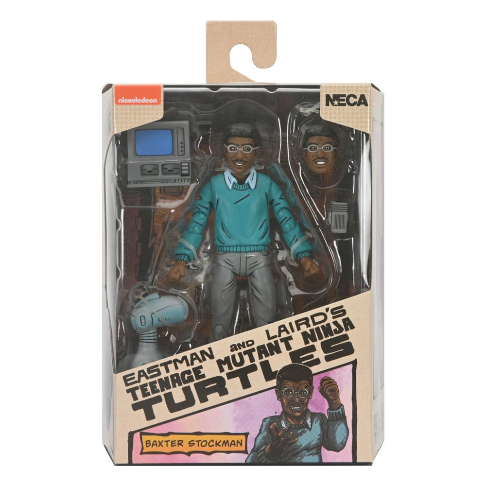 Teenage Mutant Ninja Turtles (Mirage Comics) Aksiyon figürü Baxter Stockman 18 cm