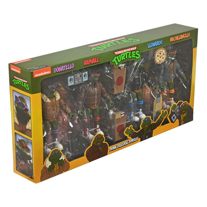 Tinejdžerski mutant ninja kornjače (crtić) Akcijske figure 4-pakete punk kornjače 18 cm