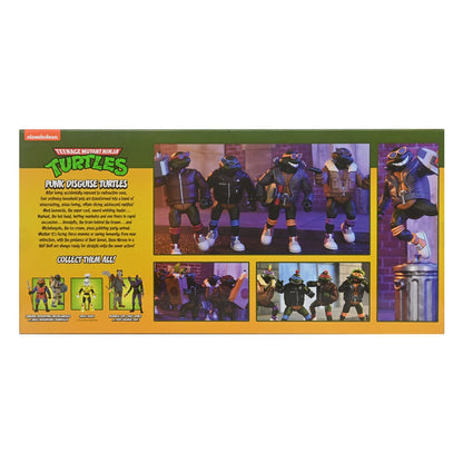 Tinejdžerski mutant ninja kornjače (crtić) Akcijske figure 4-pakete punk kornjače 18 cm