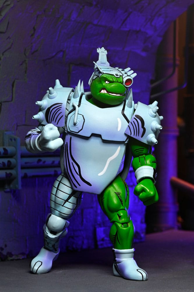 Figura de acción Tortugas Ninja (Mirage Comics) Cyborg Donatello 18 cm
