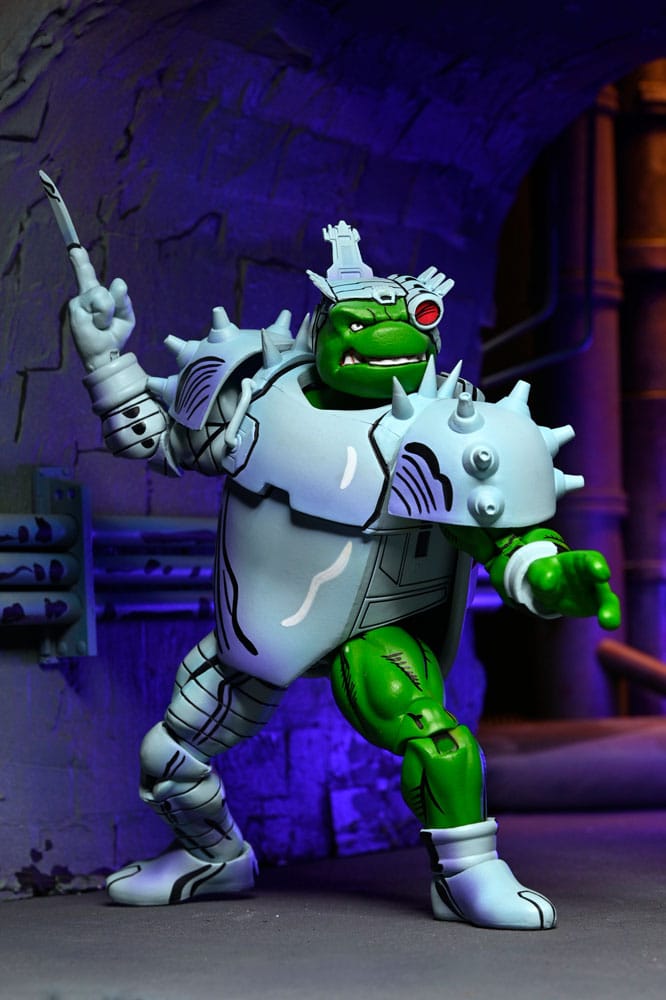 Figura de acción Tortugas Ninja (Mirage Comics) Cyborg Donatello 18 cm