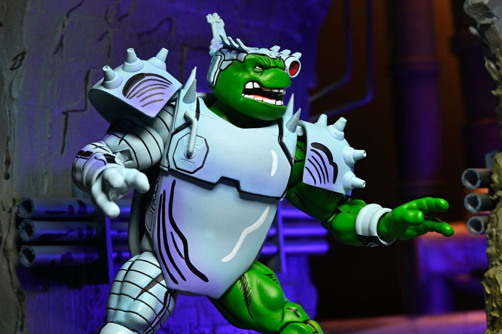 Figura de acción Tortugas Ninja (Mirage Comics) Cyborg Donatello 18 cm