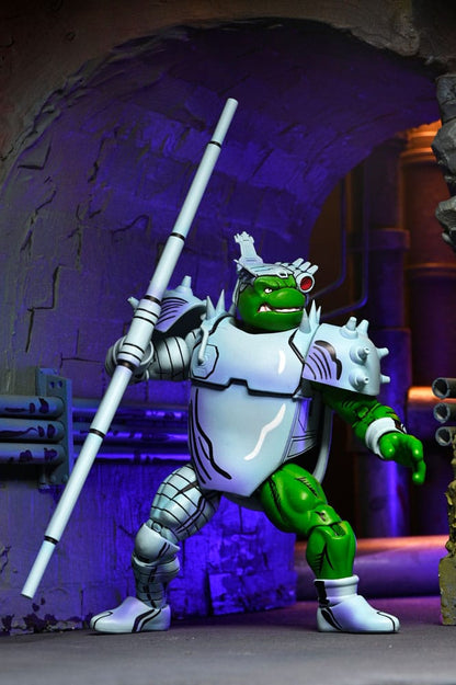 Figura de acción Tortugas Ninja (Mirage Comics) Cyborg Donatello 18 cm