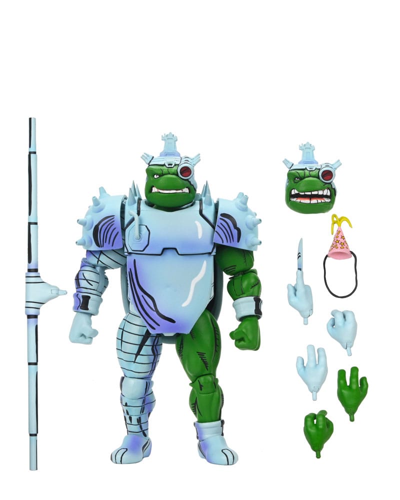Figura de acción Tortugas Ninja (Mirage Comics) Cyborg Donatello 18 cm