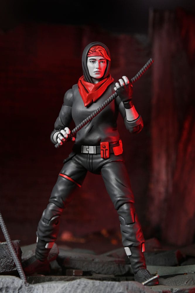 Figura de acción Tortugas Ninja: El último Ronin Abril (Nightwatcher) 18 cm