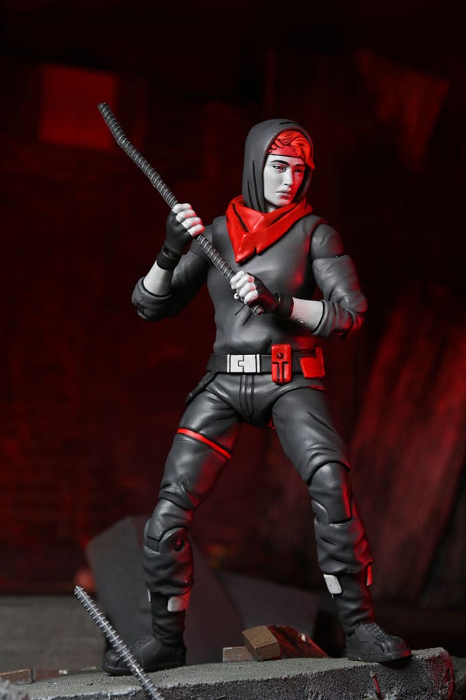 Figura de acción Tortugas Ninja: El último Ronin Abril (Nightwatcher) 18 cm