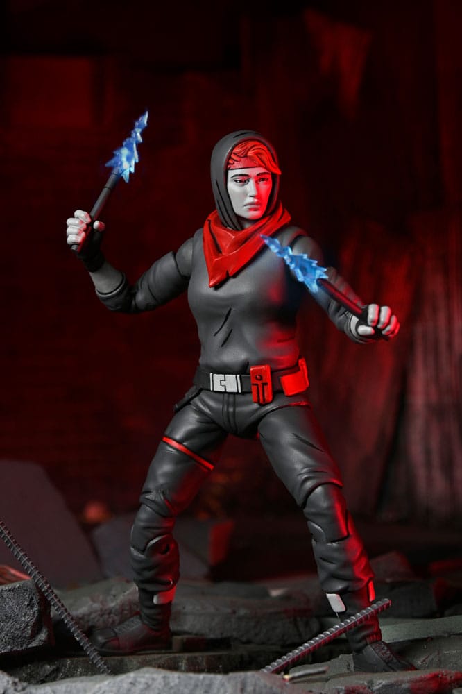 Figura de acción Tortugas Ninja: El último Ronin Abril (Nightwatcher) 18 cm