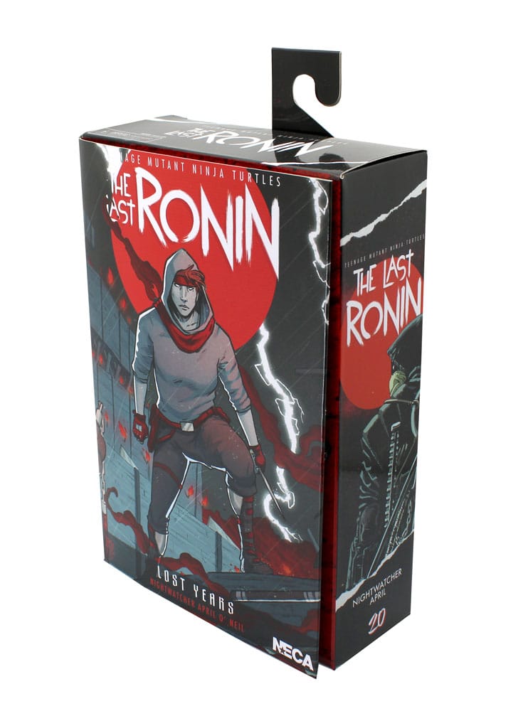 Figura de acción Tortugas Ninja: El último Ronin Abril (Nightwatcher) 18 cm
