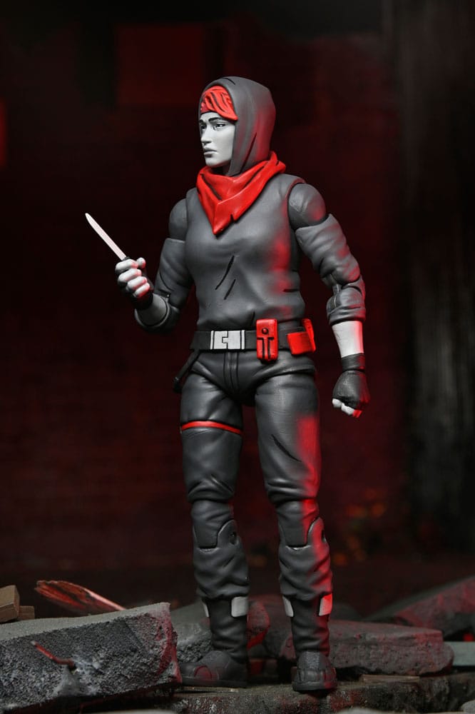 Figura de acción Tortugas Ninja: El último Ronin Abril (Nightwatcher) 18 cm