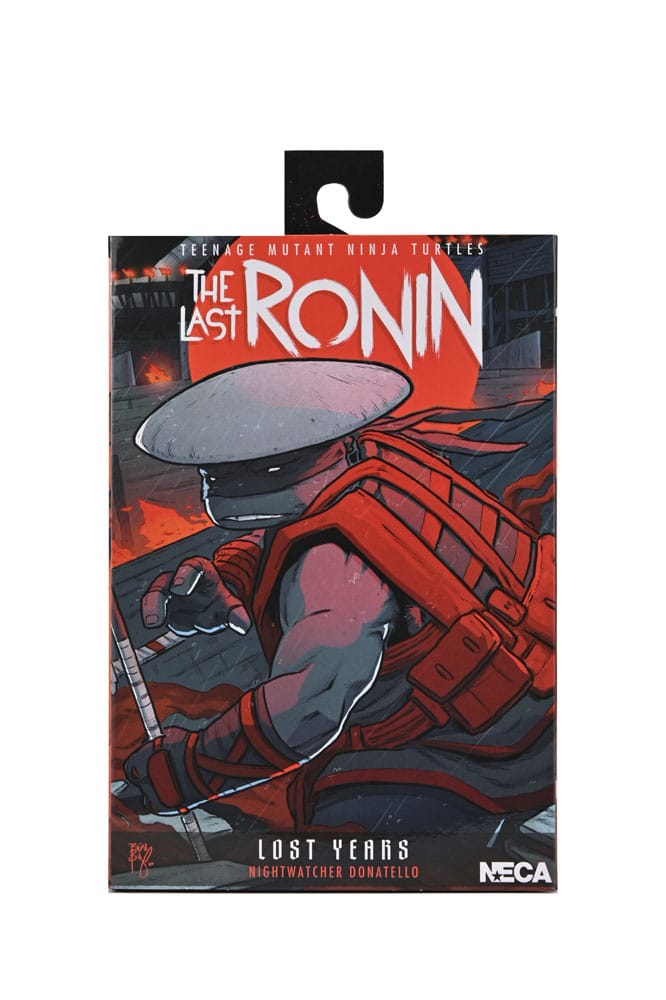Figura de acción Tortugas Ninja (El último Ronin Los años perdidos) Donatello Nightwatcher 18 cm