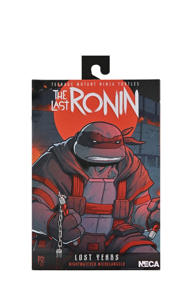 Figura de acción Tortugas Ninja (El último Ronin Los años perdidos) Michelangelo Nightwatcher 18 cm