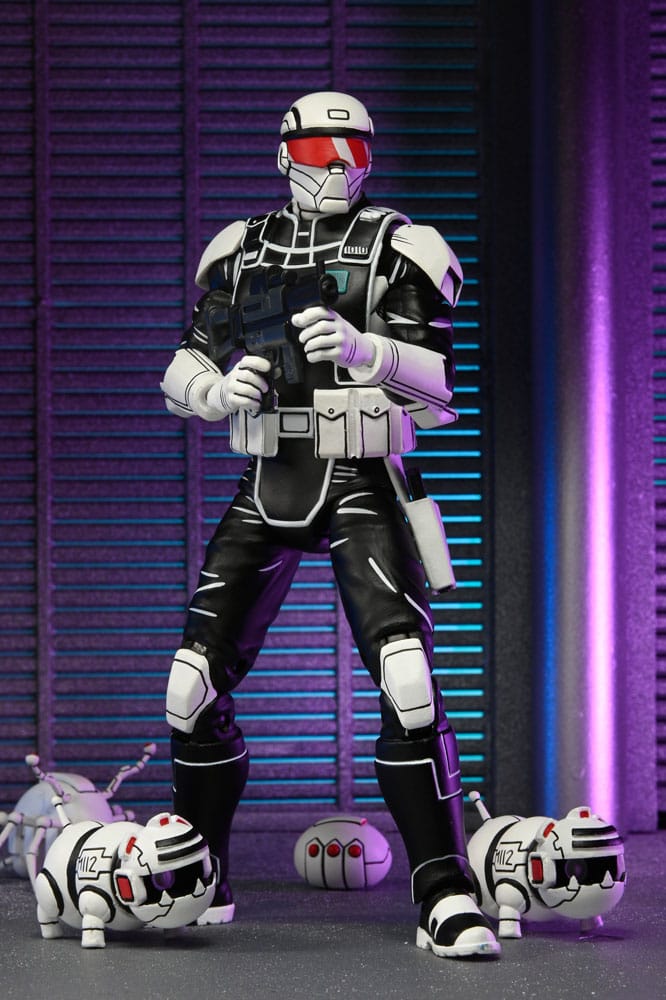 Teenage Mutant Ninja Turtles (Son Ronin) Mousers'lı Aksiyon Figürü Synja Komando 18 cm