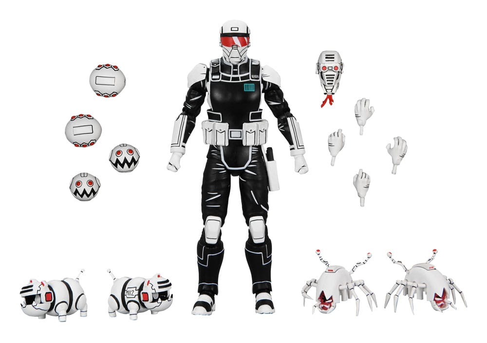 Teenage Mutant Ninja Turtles (Son Ronin) Mousers'lı Aksiyon Figürü Synja Komando 18 cm