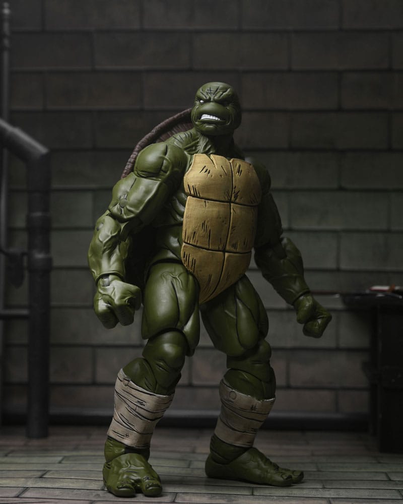 Teenage Mutant Ninja Turtles (The Last Ronin) Aksiyon figürü Savaş Ronin 18 cm hasarlı