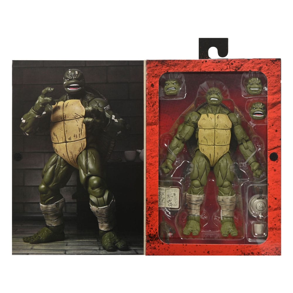 Teenage Mutant Ninja Turtles (The Last Ronin) Aksiyon figürü Savaş Ronin 18 cm hasarlı