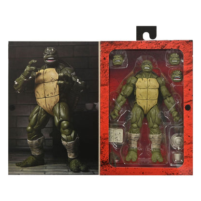Teenage Mutant Ninja Turtles (The Last Ronin) Aksiyon figürü Savaş Ronin 18 cm hasarlı