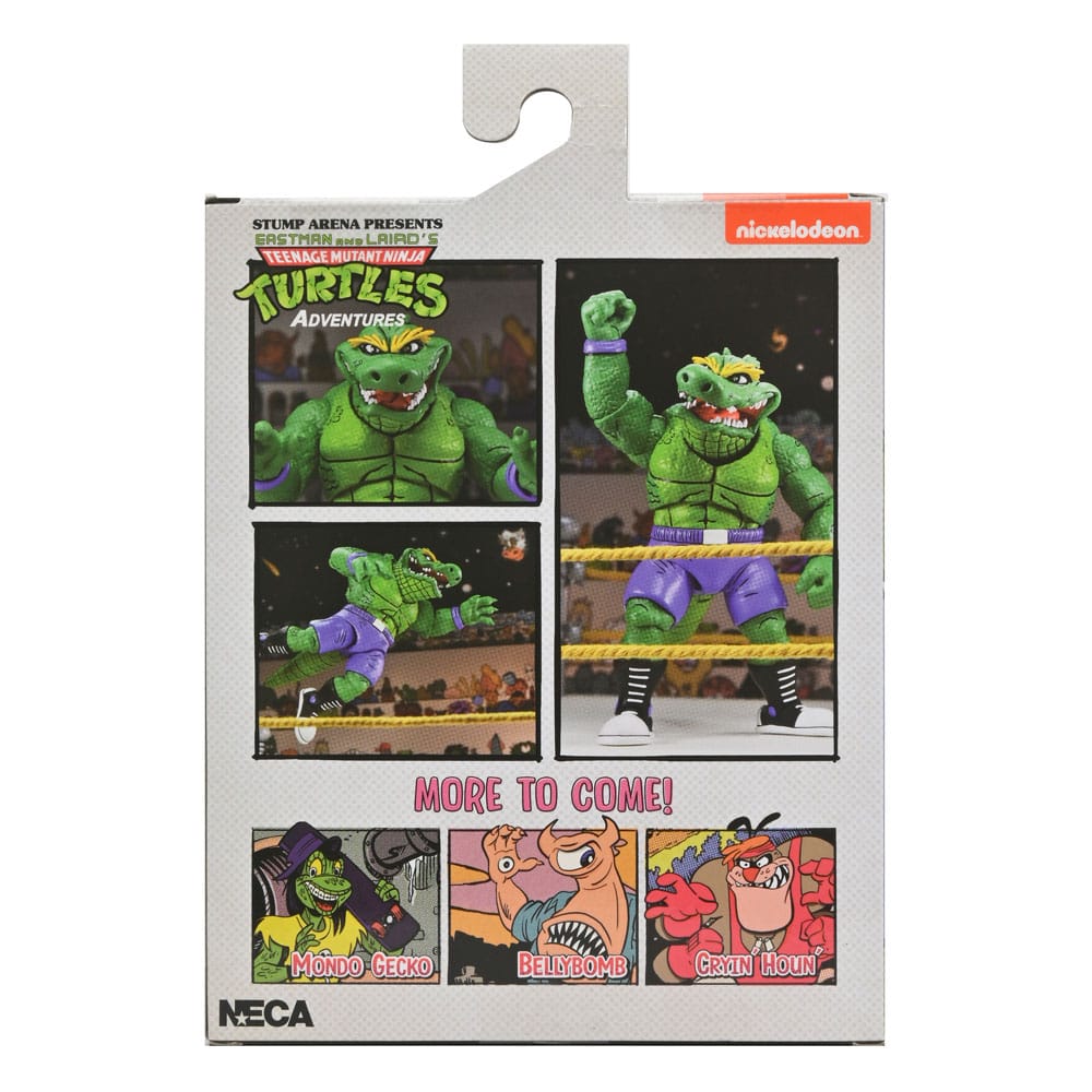 Teenage Mutant Ninja Turtles (Archie Comics) Actie Figuur Stomp Wrestling Leatherhead 18 cm