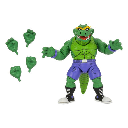 Teenage Mutant Ninja Turtles (Archie Comics) Actie Figuur Stomp Wrestling Leatherhead 18 cm
