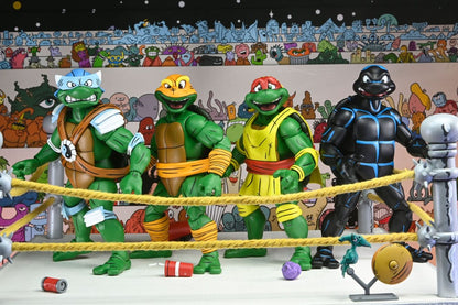 Teenage Mutant Ninja Turtles (Archie Comics) Actie Figures 4-Pack Stomp Wrestling Turtles 18 cm