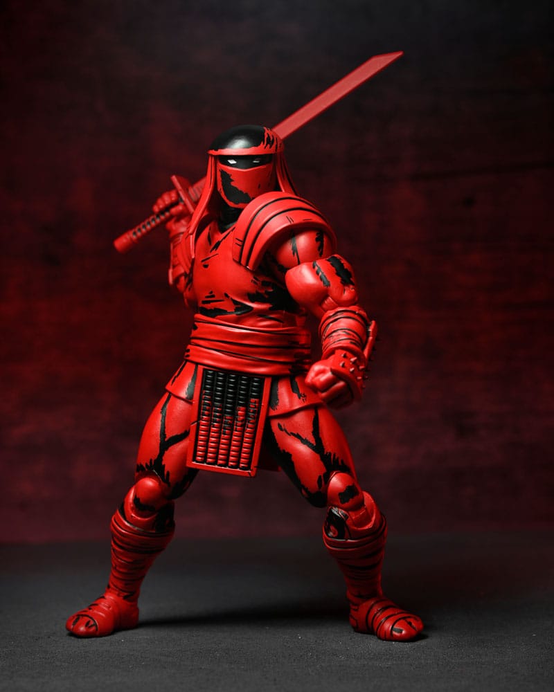 Teenage Mutant Ninja Turtles (Mirage Comics) Action Figure Red e Black Foot Enforcer 18 cm
