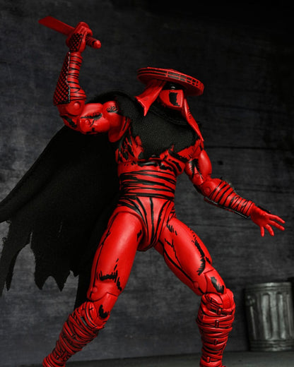 Teenage Mutant Ninja Turtles (Mirage Comics) Figurine Action Assassin aux Pieds Rouge et Noir 18 cm
