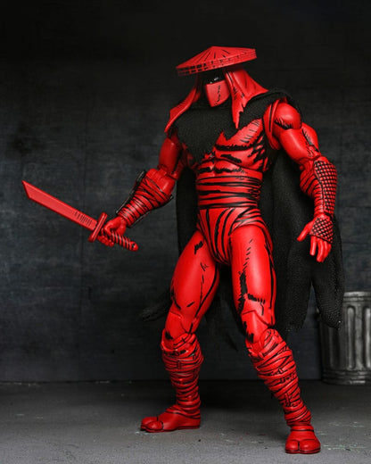 Teenage Mutant Ninja Turtles (Mirage Comics) Figurine Action Assassin aux Pieds Rouge et Noir 18 cm