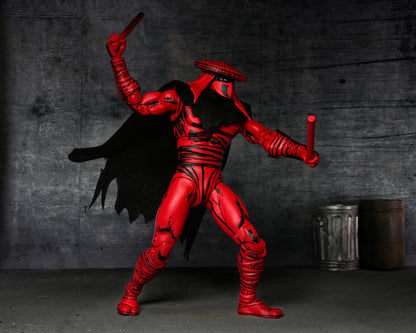 Teenage Mutant Ninja Turtles (Mirage Comics) Figurine Action Assassin aux Pieds Rouge et Noir 18 cm