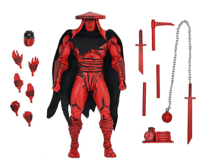 Teenage Mutant Ninja Turtles (Mirage Comics) Figurine Action Assassin aux Pieds Rouge et Noir 18 cm