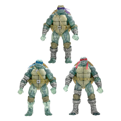 Teenage Mutant Ninja Turtles (Son Ronin) Aksiyon Figürü 3'lü Paket Hayalet Kardeşler 18 cm