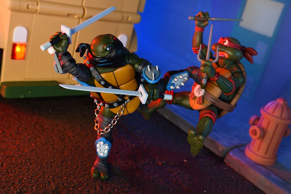 Teenage Mutant Ninja Turtles Actionfigur Ultimate Dark Leo 18 cm