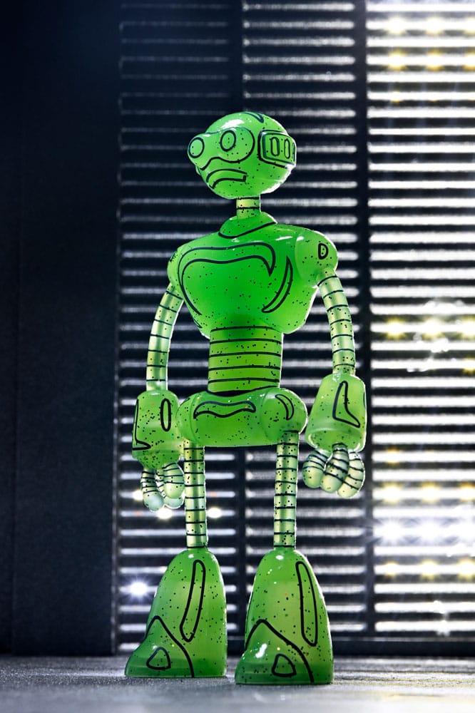 Teenage Mutant Ninja Turtles (Mirage Comics) Aksiyon Figürü Transmat Fugitoid GID 18 cm