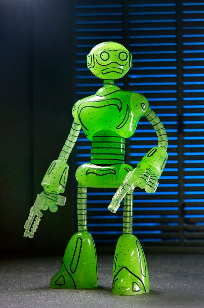 Teenage Mutant Ninja Turtles (Mirage Comics) Aksiyon Figürü Transmat Fugitoid GID 18 cm