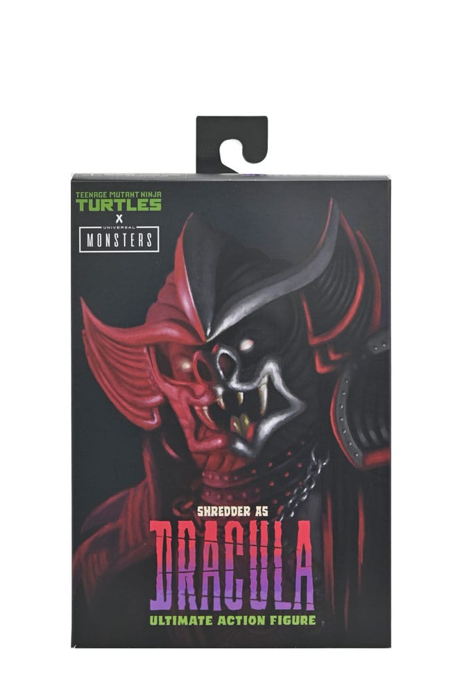 Teenage Mutant Ninja Turtles x Universal Monsters Aksiyon Figürü Parçalayıcı Dracula Klasik Renkler 18 cm