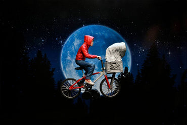 E.T. Die außerirdische Aktionsfigur Elliott & E.T. Auf dem Fahrrad 13 cm