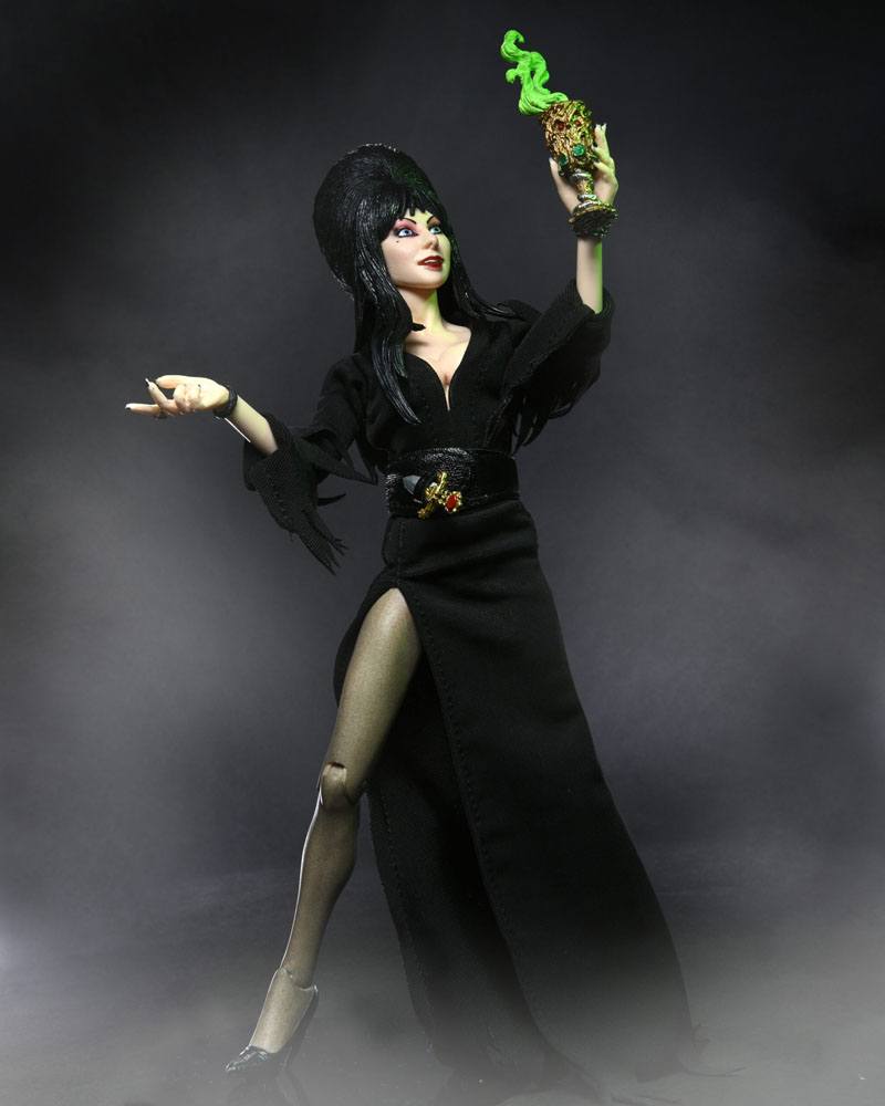 Elvira, Herrin der Dunkelheit, bekleidete Actionfigur 20 cm