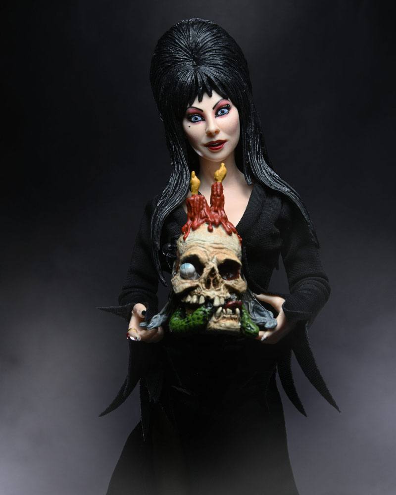 Elvira, Herrin der Dunkelheit, bekleidete Actionfigur 20 cm