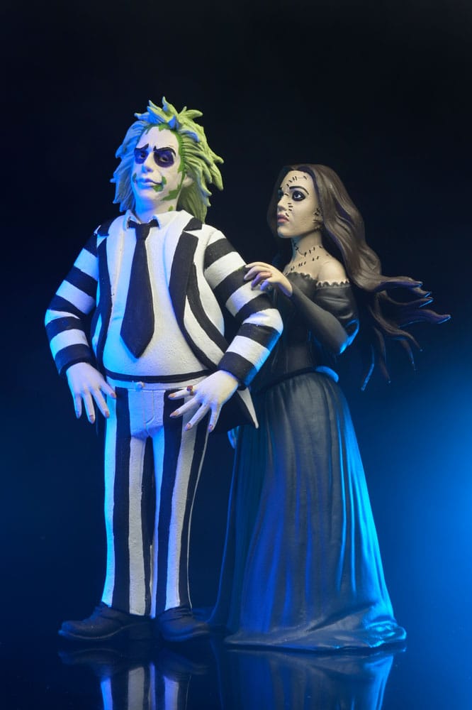 Beetlejuice Beetlejuice Toony Terrors Action Figur 2-Pack Beetlejuice & Delores 15 cm