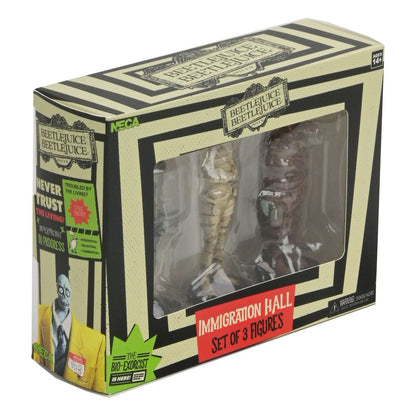 Beetlejuice Beetlejuice Figura 3 pacchetto Immigration Hall 1 10 cm