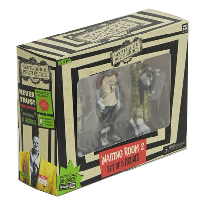 Beetlejuice Beetlejuice Figur 3-Pack Wait Room 2 10 cm
