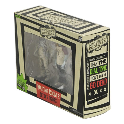 Beetlejuice Beetlejuice Figur 3-Pack Wait Room 2 10 cm