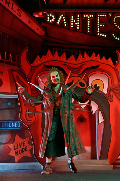 Beetlejuice (1988) Diorama Trenchcoat met spikes Inferno Room Deluxe Set