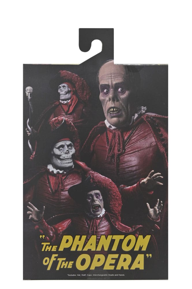 Das Phantom der Oper (1925) Actionfigur Phantom der Oper „Maske des Roten Todes“ 18 cm