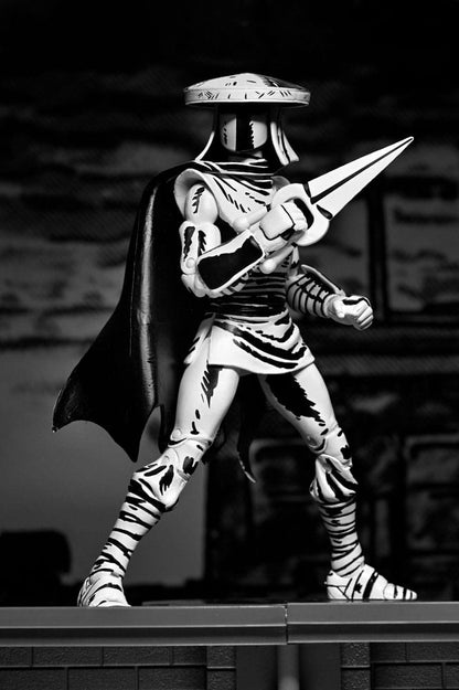 Teenage Mutant Ninja Turtles Actiefiguur Elite Foot Ninja Guard Zwart & Wit 18 cm