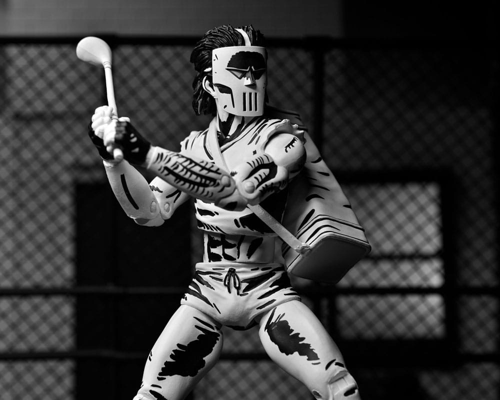 Akcijska figurica Teenage Mutant Ninja Turtles Casey Jones Black & White 18 cm