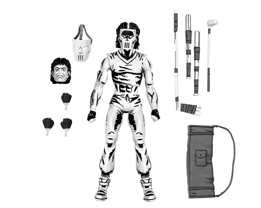Akcijska figurica Teenage Mutant Ninja Turtles Casey Jones Black & White 18 cm