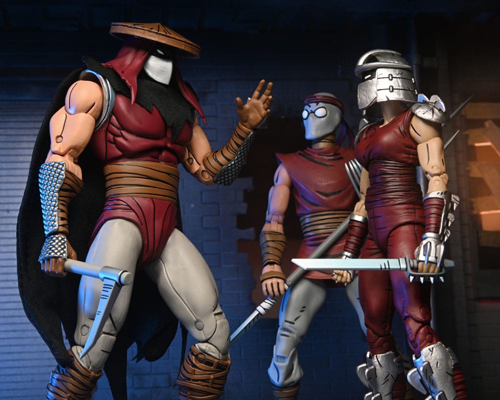 Action Figure Teenage Mutant Ninja Turtles Foot Assassin (colori classici) 18 cm
