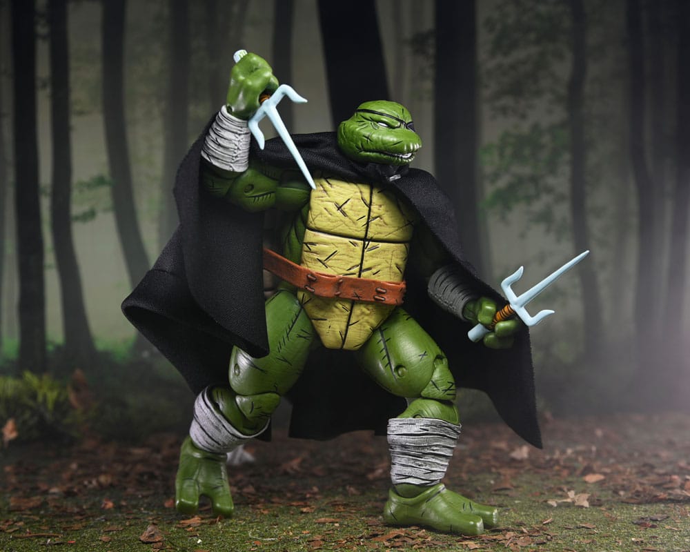 Teenage Mutant Ninja Turtles Aksiyon Figürü Yaşlı Adam Raphael 18 cm