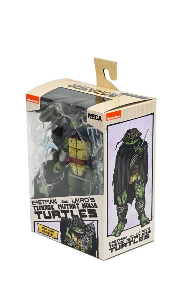Teenage Mutant Ninja Turtles Actiefiguur Oude man Raphael 18 cm