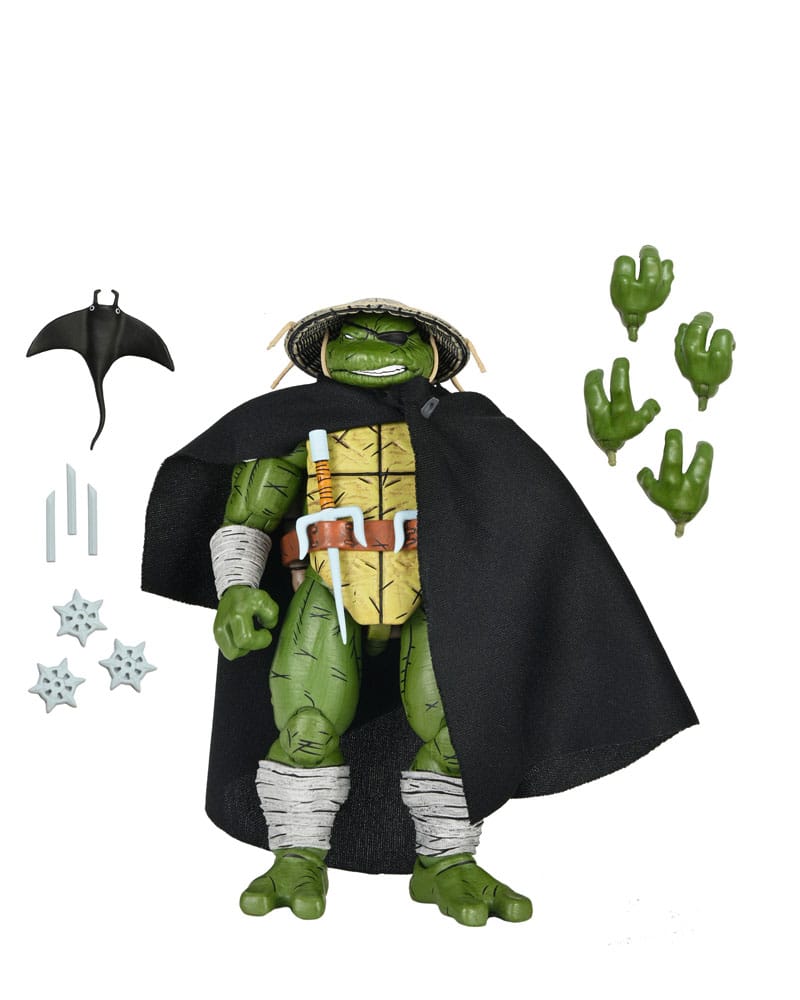 Teenage Mutant Ninja Turtles Aksiyon Figürü Yaşlı Adam Raphael 18 cm